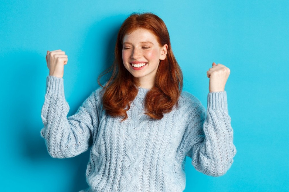 Uśmiechnięta dziewczyna